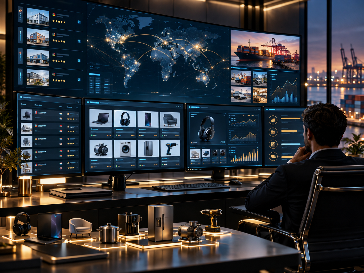 Market intelligence command center